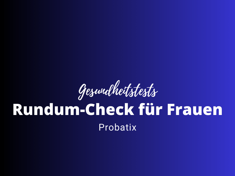 Testkit: Rundum-Check für Frauen